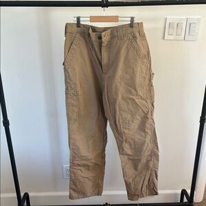 Carhartt Tan Cargo Pants Durable Utility